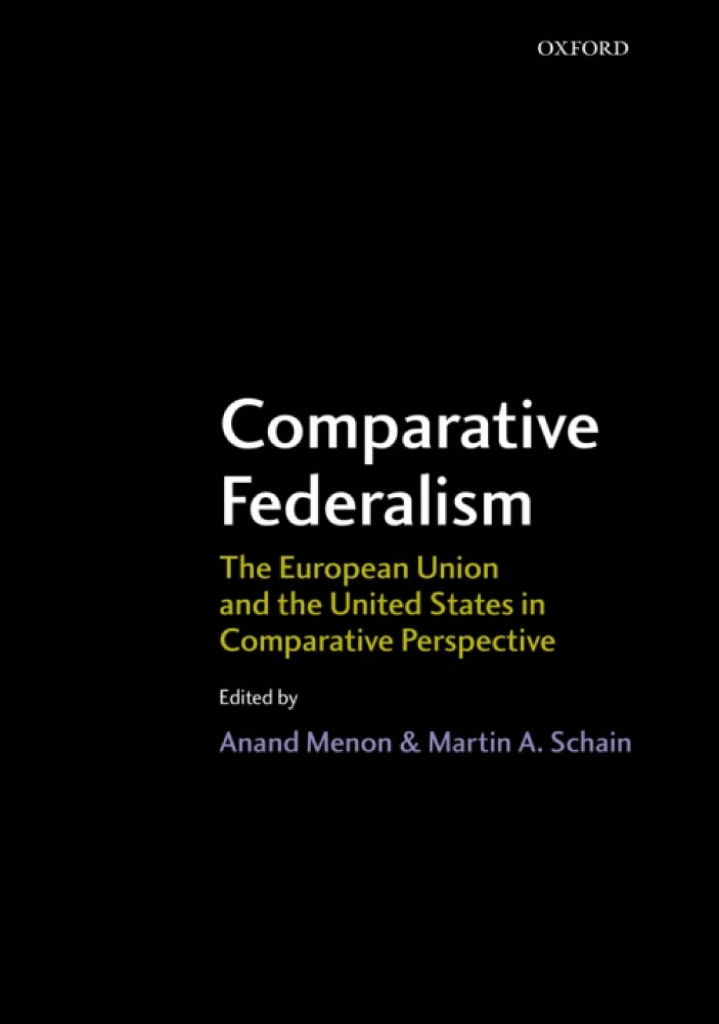 Comparative Federalism The European Union and the United States in ...