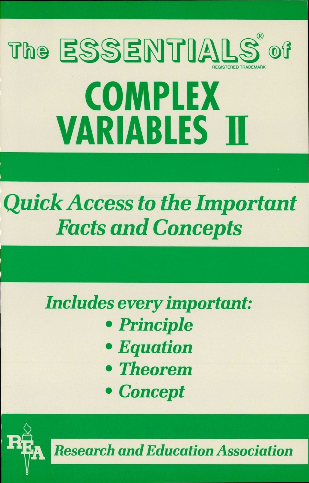Complex Variables II Essentials 1st Edition - (PDF/EPUB Version)