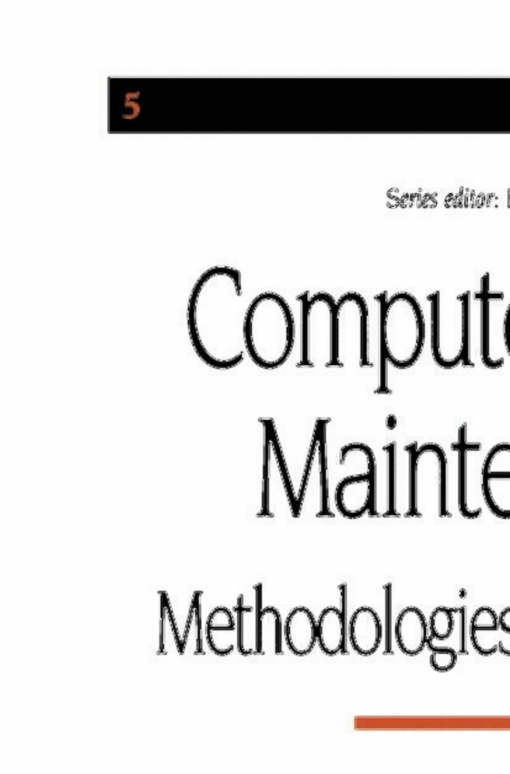 Computer-aided Maintenance Methodologies and Practices 1st Edition â ...
