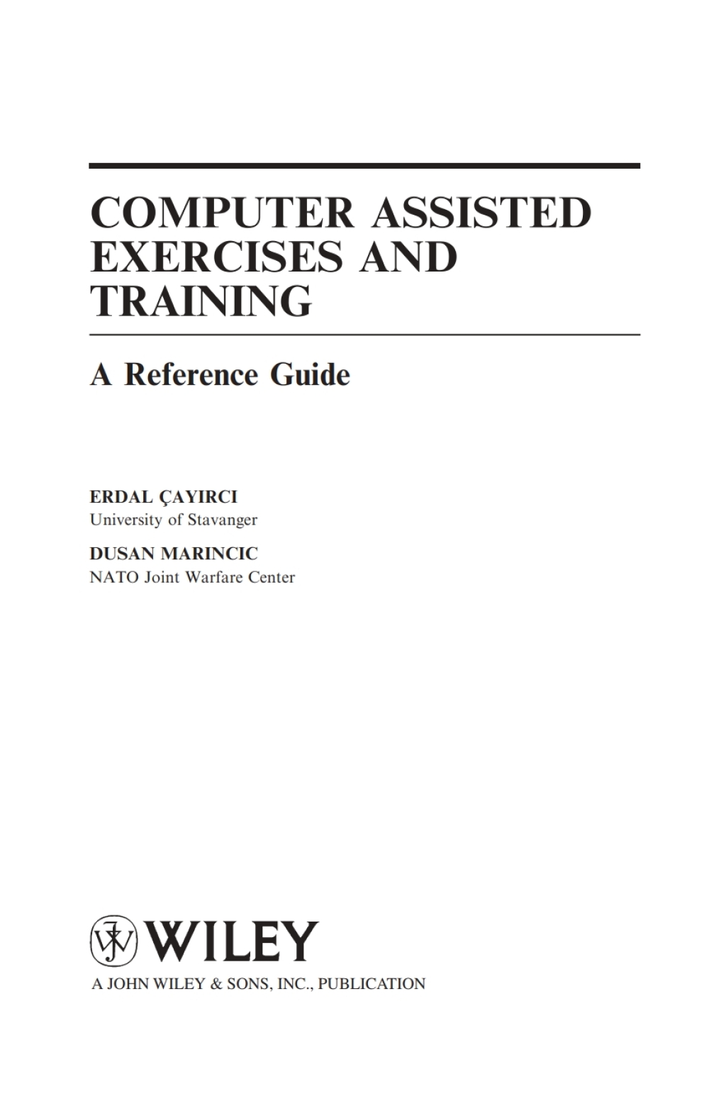 Computer Assisted Exercises and Training: A Reference Guide A Reference Guide 1st Edition â€“ PDF/EPUB Version Downloadable