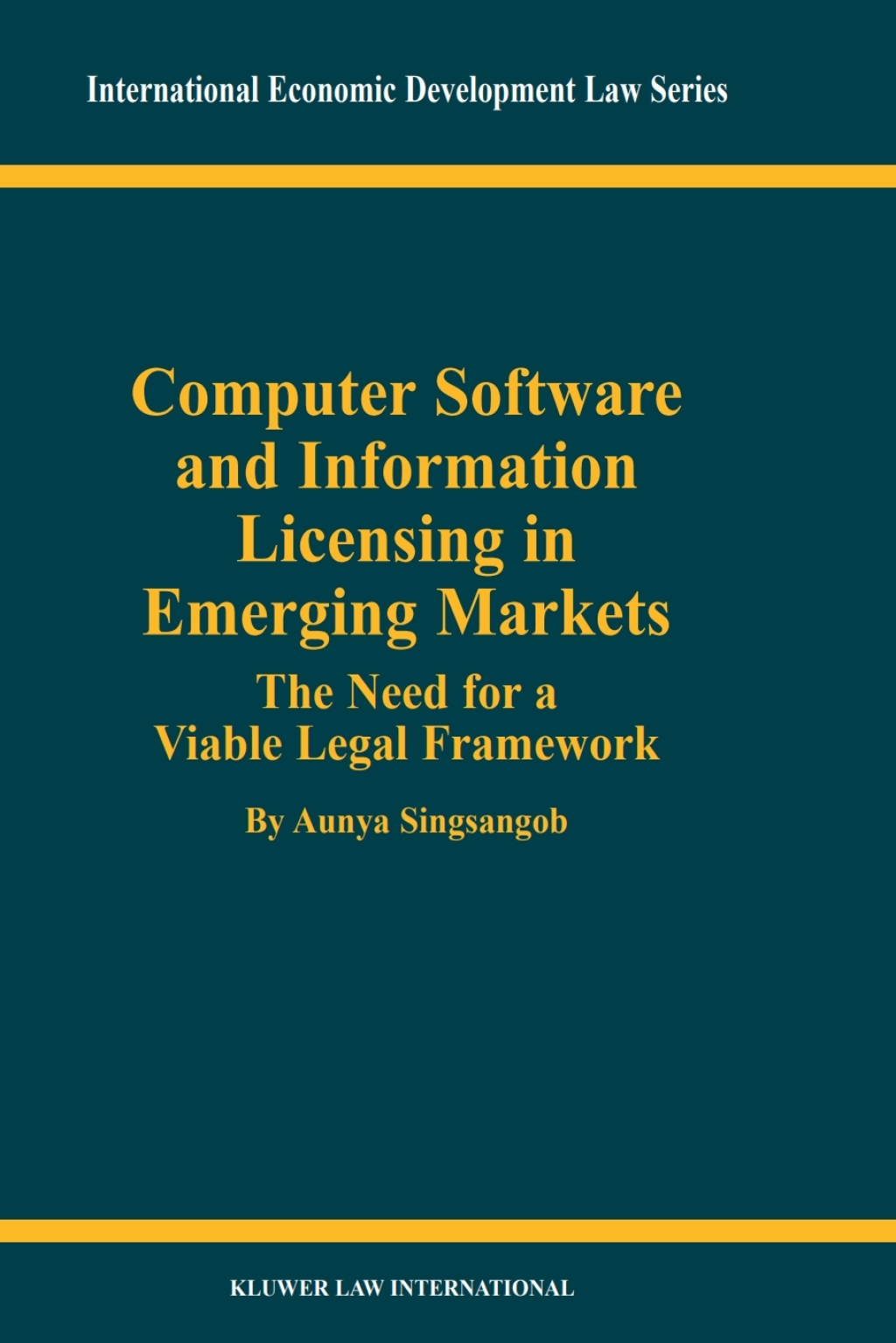 Computer Software and Information Licensing in Emerging Markets The ...