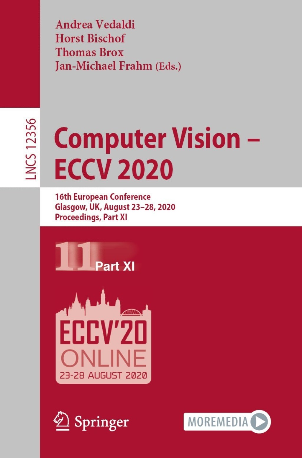 Computer Vision â€“ ECCV 2020 16th European Conference, Glasgow, UK ...
