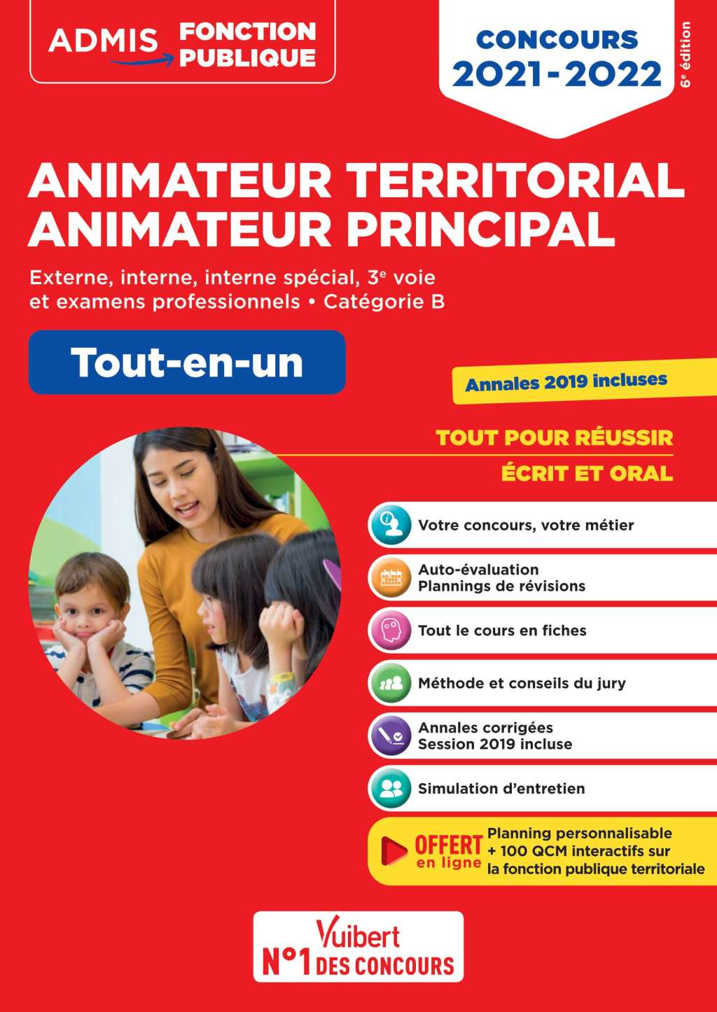 Concours Animateur territorial et Animateur principal - CatÃ©gorie B - Concours 2021-2022 Concours 2021-2022 - (PDF/EPUB Version)