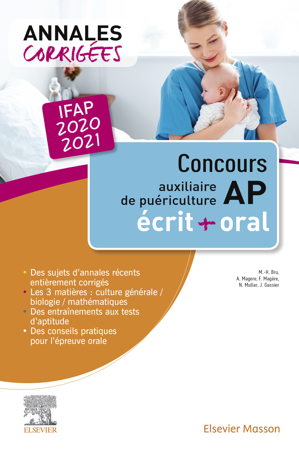 Concours Auxiliaire de puÃ©riculture - Annales corrigÃ©es - IFAP 2020 Ã‰preuves Ã©crites et orale 10th Edition - (PDF/EPUB Version)