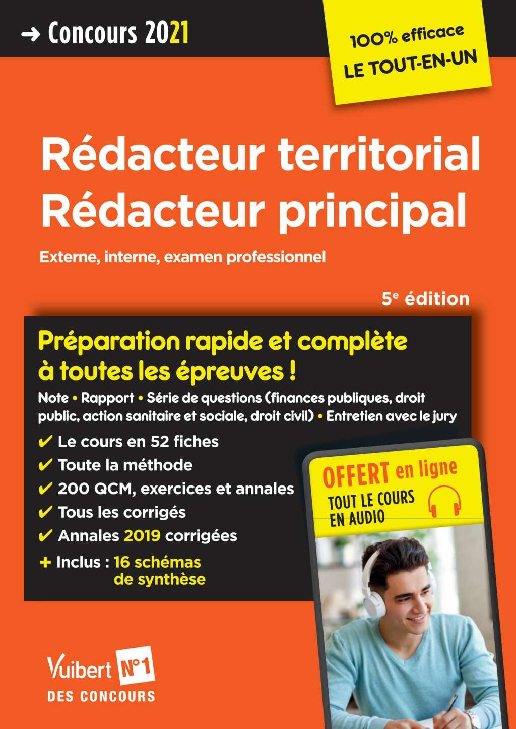 Concours RÃ©dacteur territorial et RÃ©dacteur principal - CatÃ©gorie B - PrÃ©paration rapide et compl... Concours externe, interne et 3e voie - Concours 2021 - (PDF/EPUB Version)