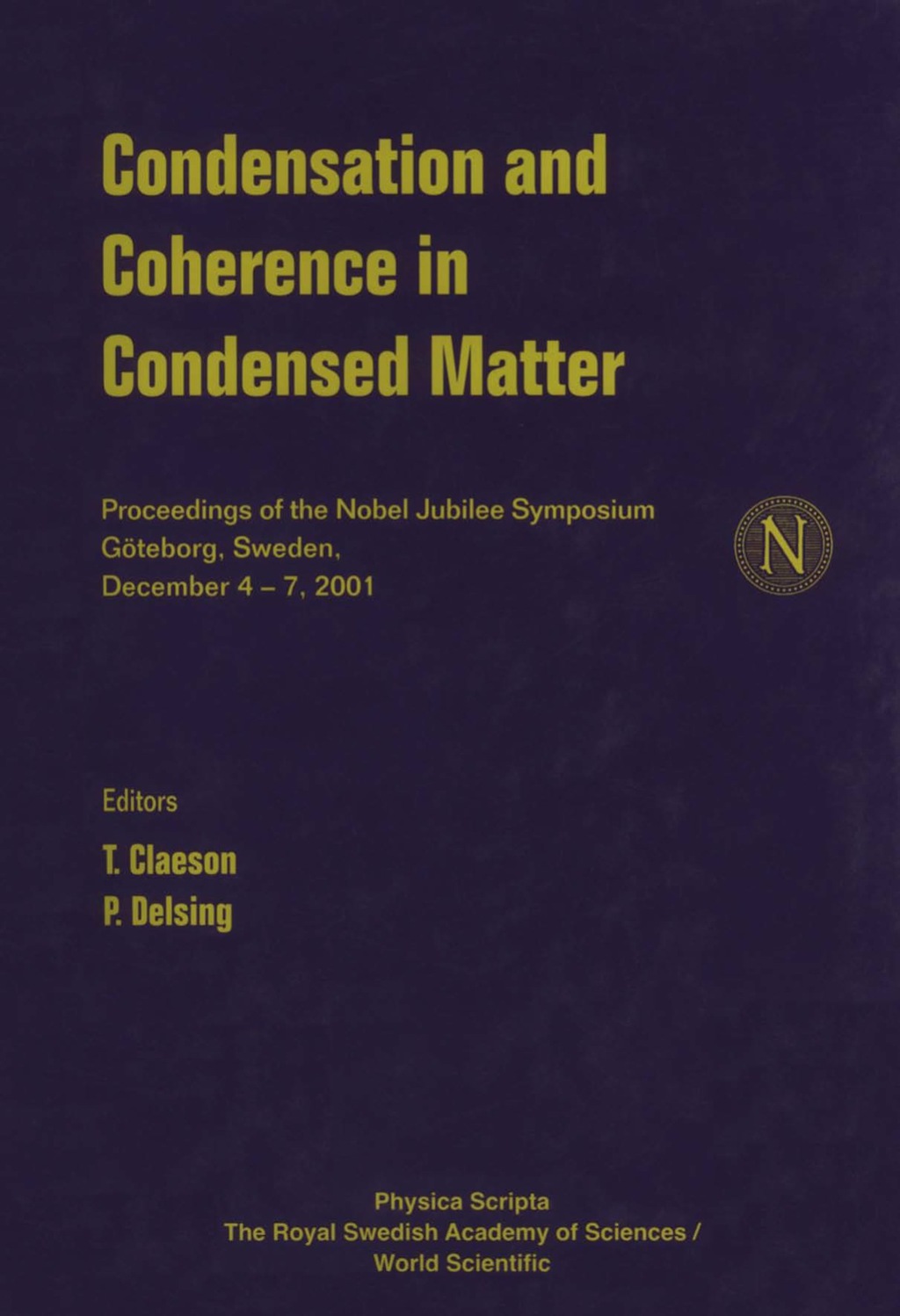 CONDENSATION & COHERENCE IN CONDENSED... - (PDF/EPUB Version)