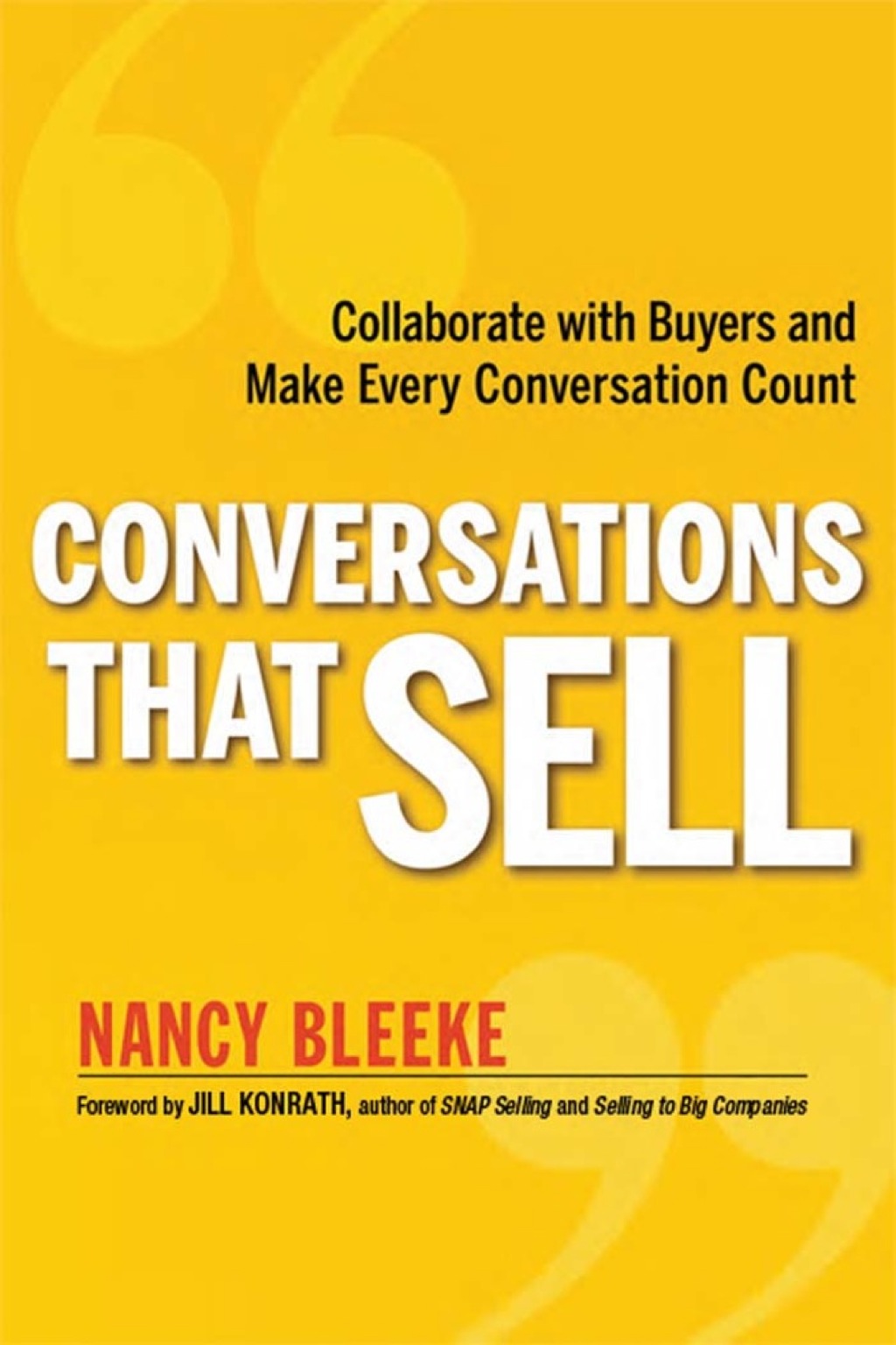Conversations That Sell 1st Edition - (PDF/EPUB Version)