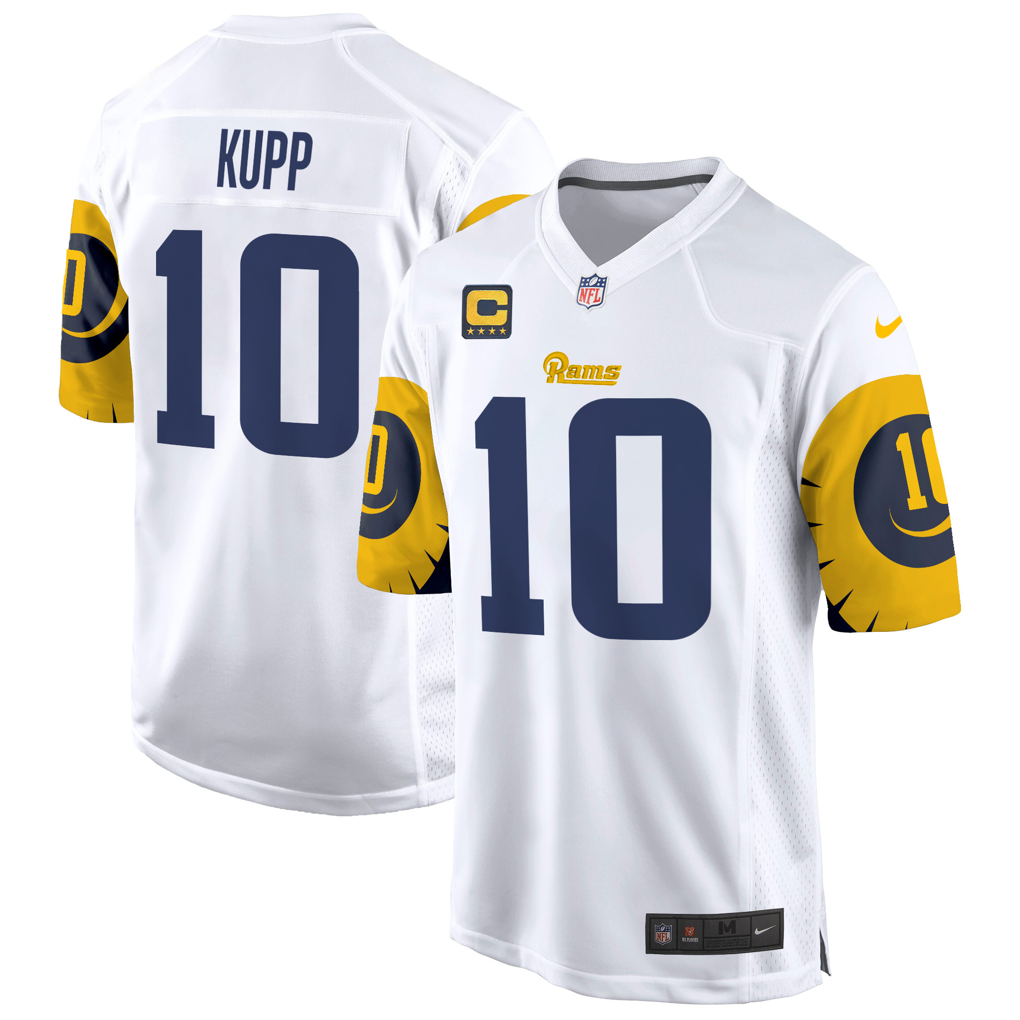 Cooper Kupp Men's Los Angeles Rams Special Game White Jersey - All Stitched