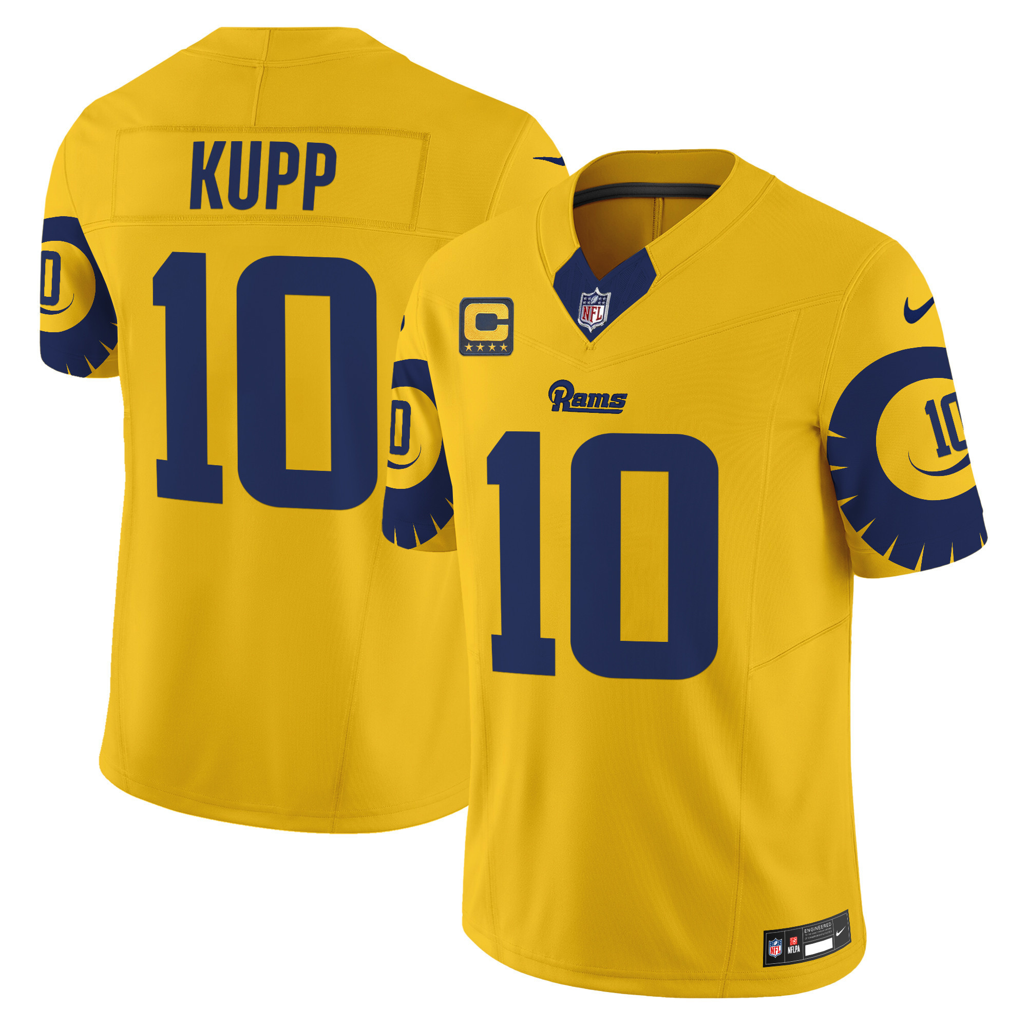 Cooper Kupp Men's Los Angeles Rams Special Vapor Limited Gold Jersey - All Stitched