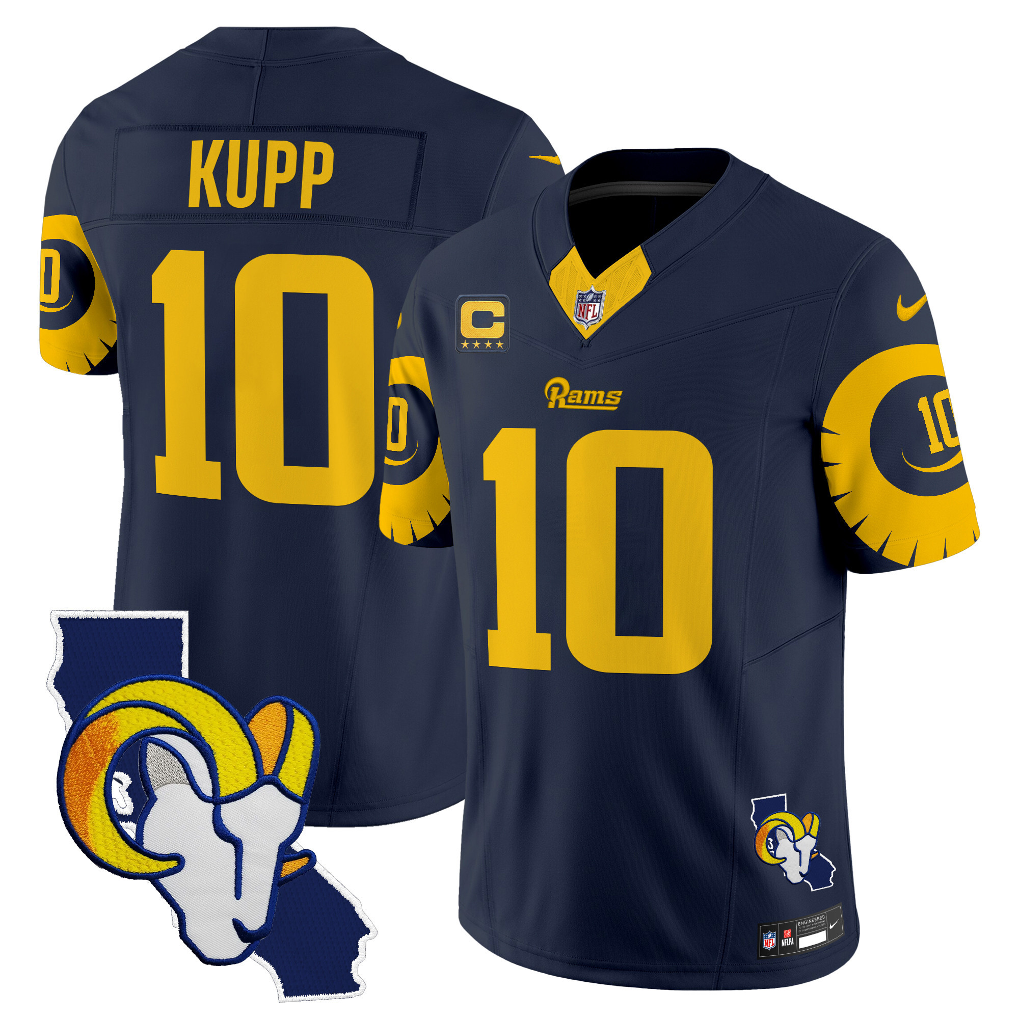 Cooper Kupp Men's Los Angeles Rams Special Vapor Limited Navy Jersey - All Stitched