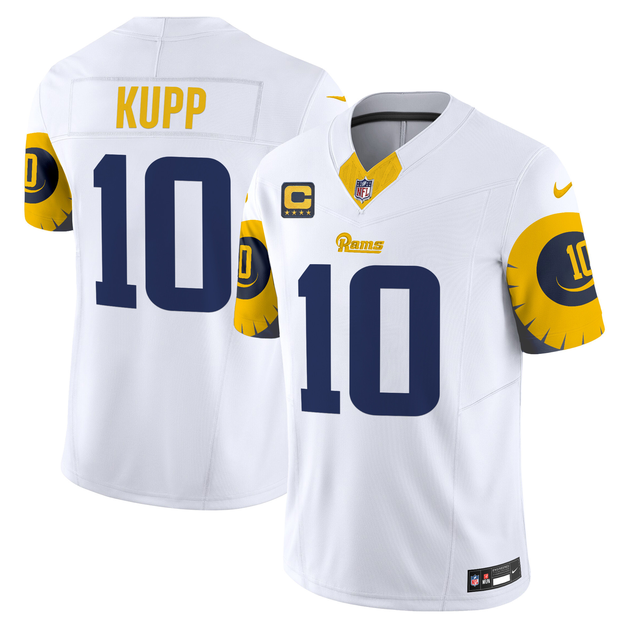 Cooper Kupp Men's Los Angeles Rams Special Vapor Limited White Jersey - All Stitched