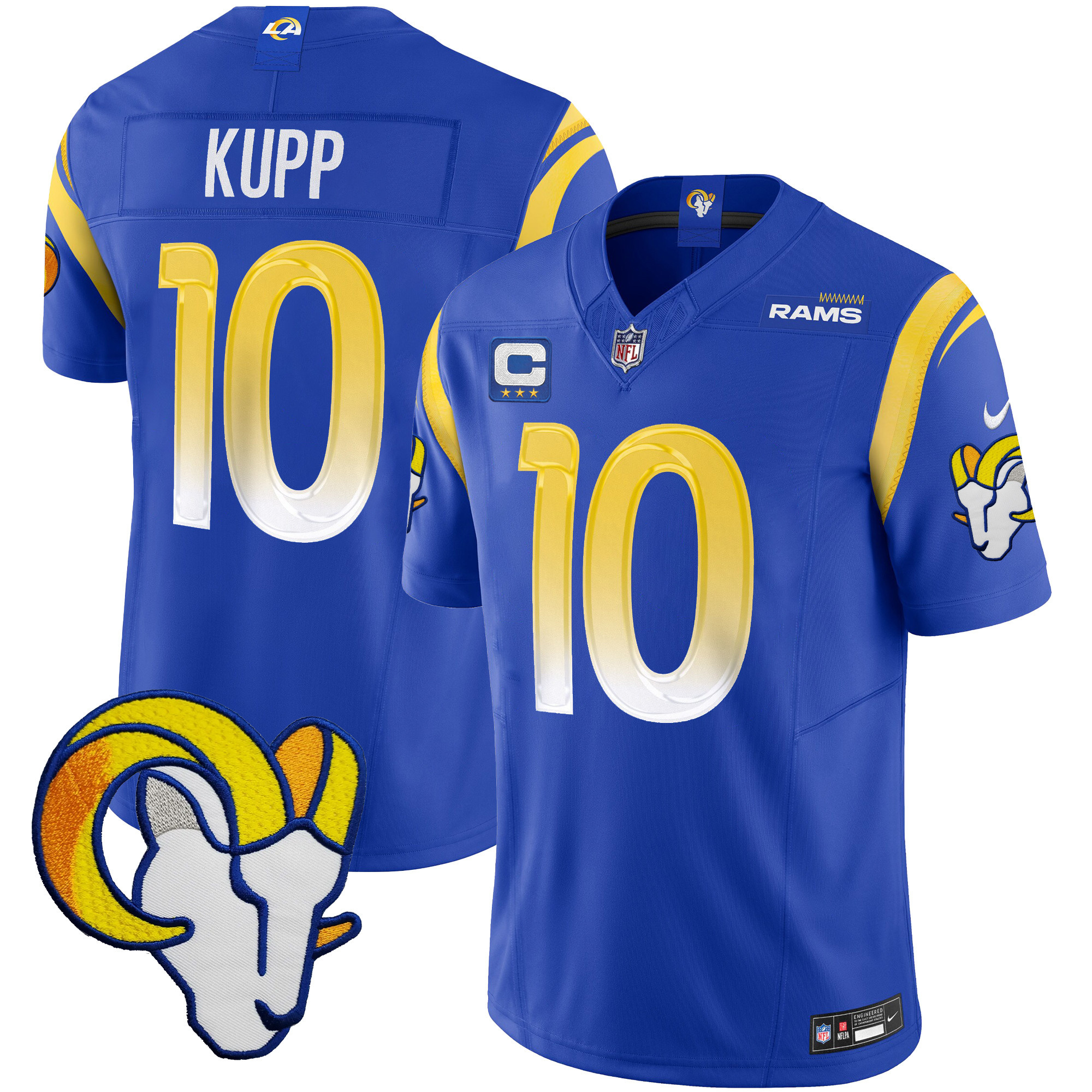 Cooper Kupp Men's Los Angeles Rams Vapor Limited Royal Jersey - All Stitched