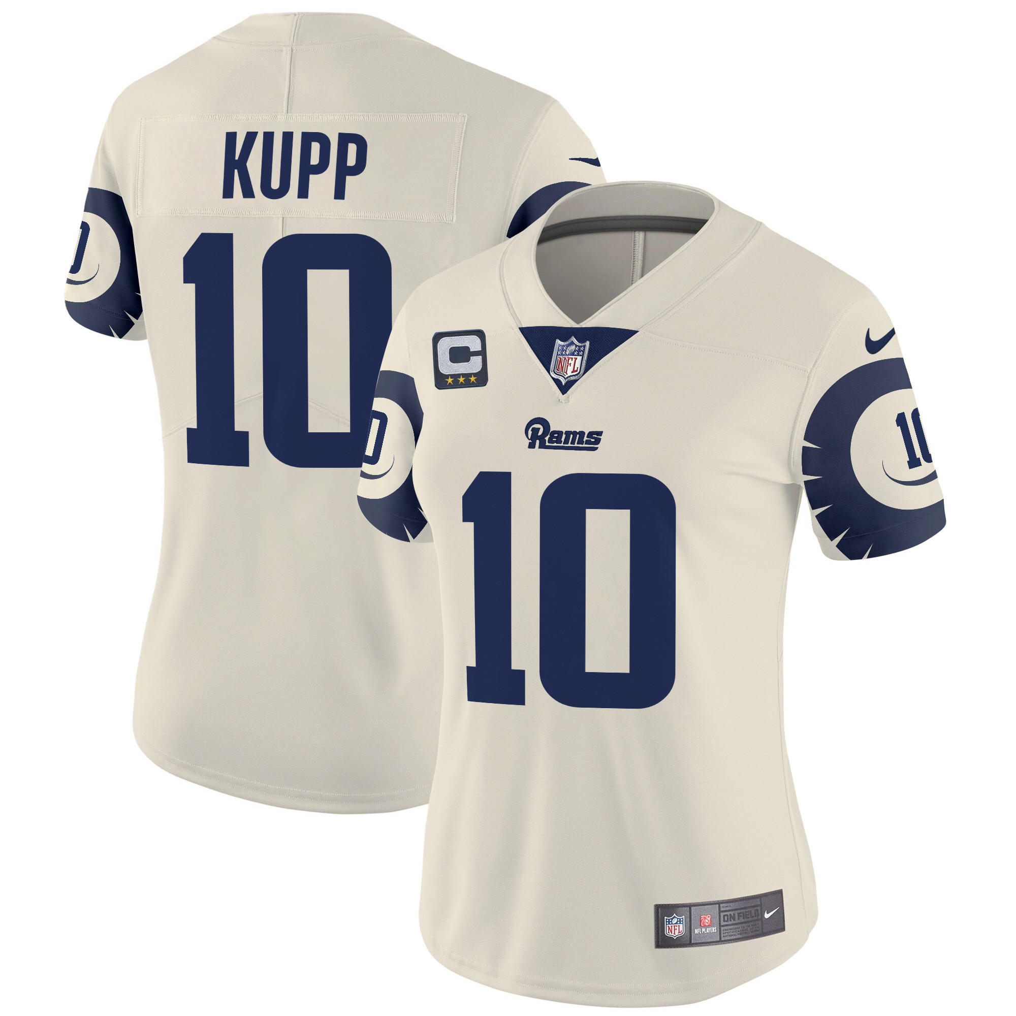 Cooper Kupp Women's Los Angeles Rams Special Vapor Limited Bone Jersey - All Stitched