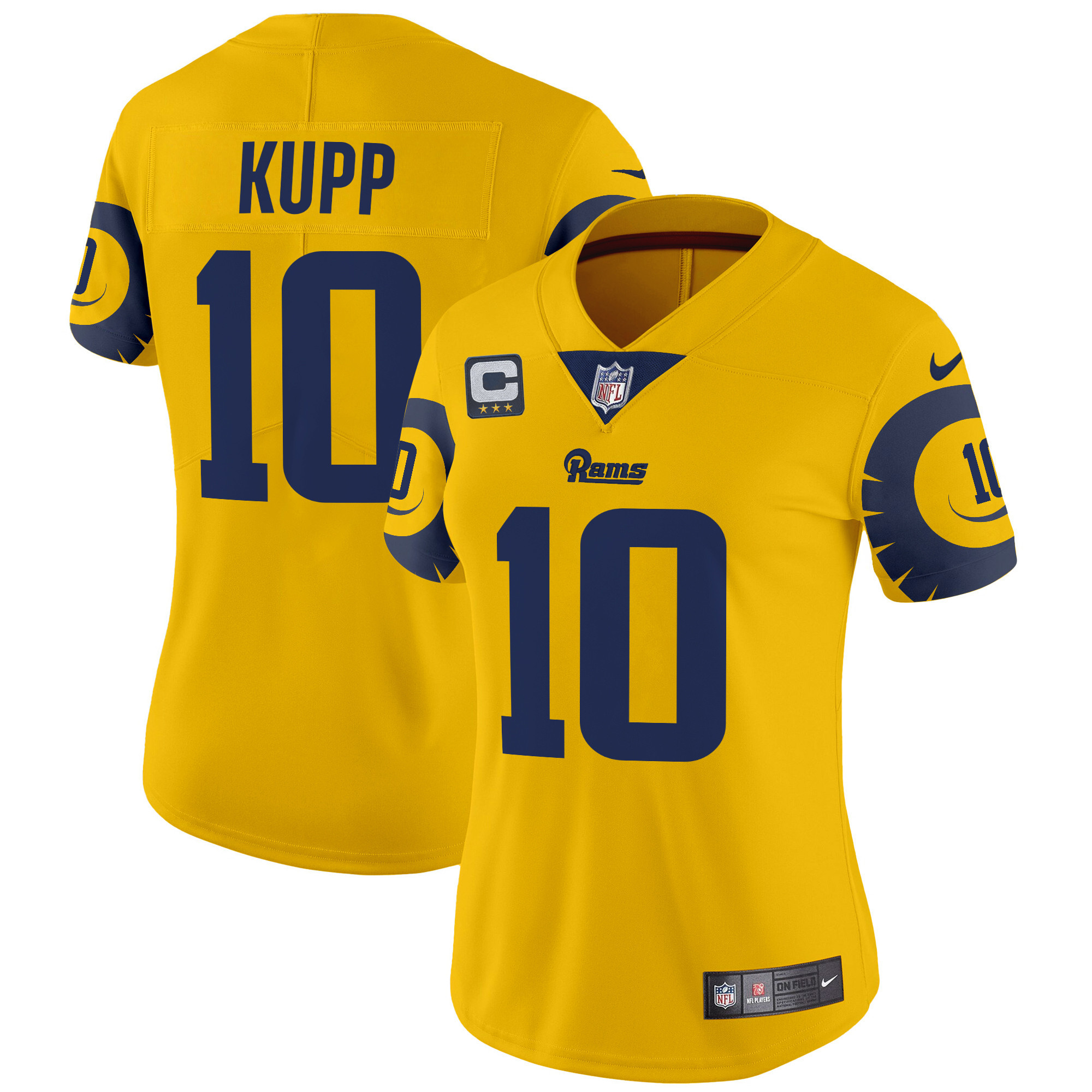Cooper Kupp Women's Los Angeles Rams Special Vapor Limited Gold Jersey - All Stitched