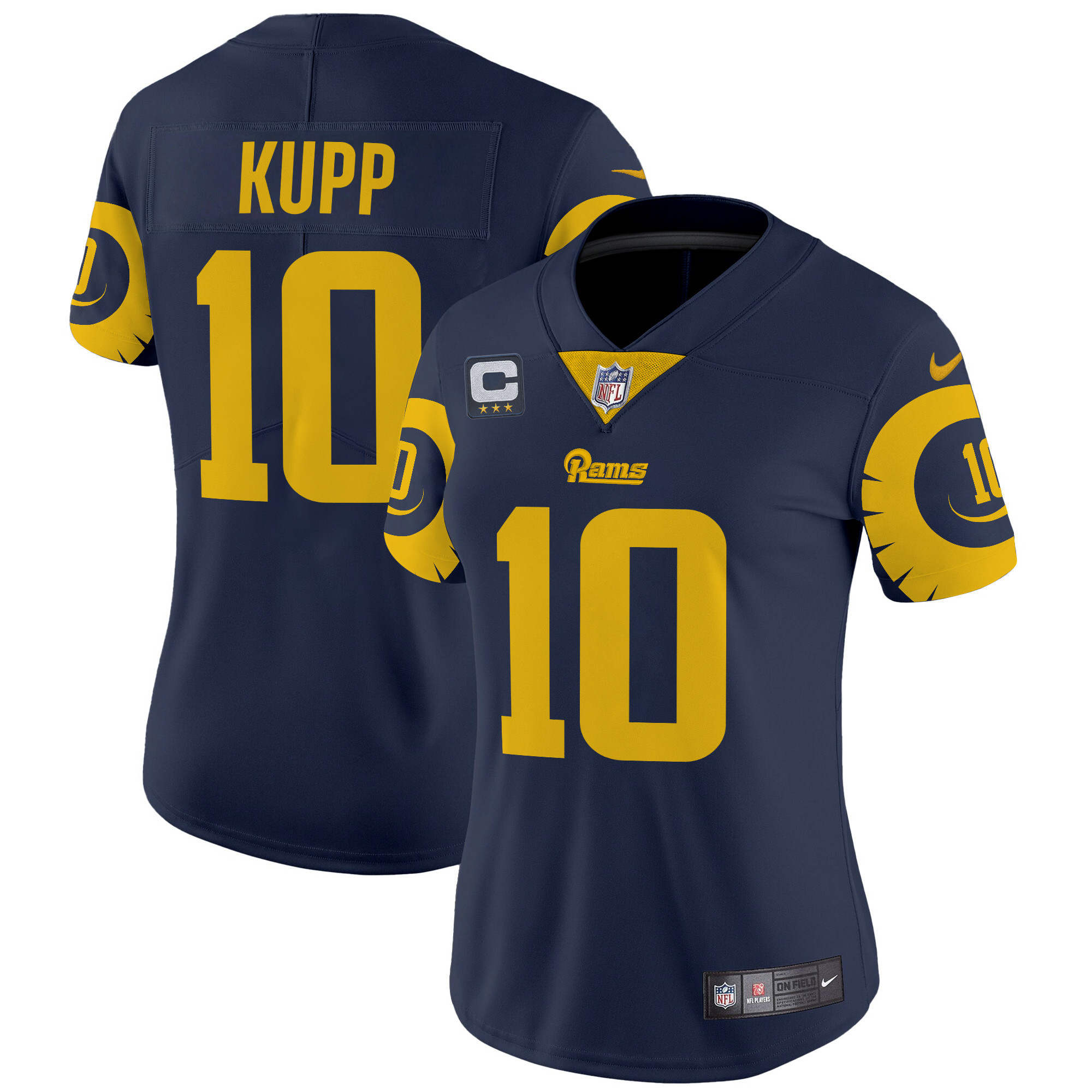 Cooper Kupp Women's Los Angeles Rams Special Vapor Limited Navy Jersey - All Stitched