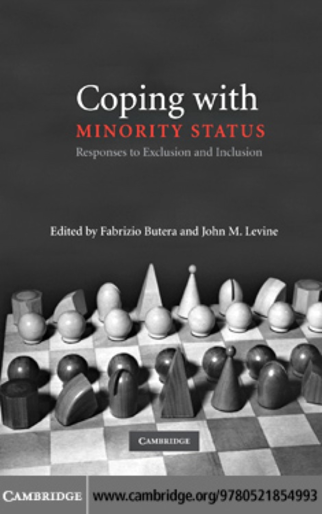 Coping with Minority Status Responses to Exclusion and Inclusion 1st Edition - (PDF/EPUB Version)