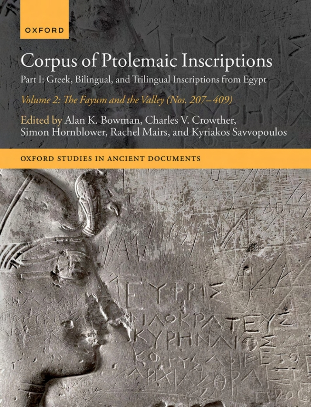 Corpus of Ptolemaic Inscriptions Part I: Greek, Bilingual, and ...
