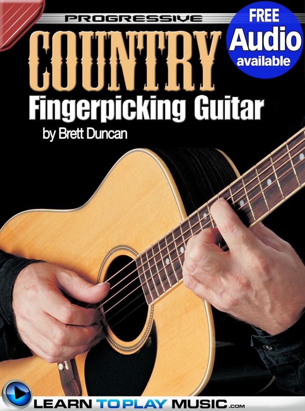 Country Fingerstyle Guitar Lessons Teach Yourself How to Play Guitar (Free Audio Available) 1st Edition - (PDF/EPUB Version)
