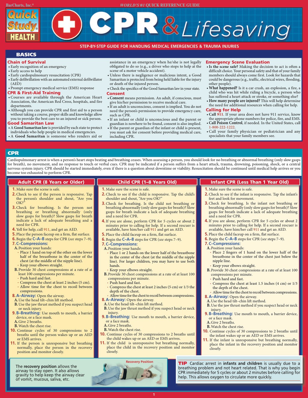 Cpr & Lifesaving 1st Edition - (PDF/EPUB Version)
