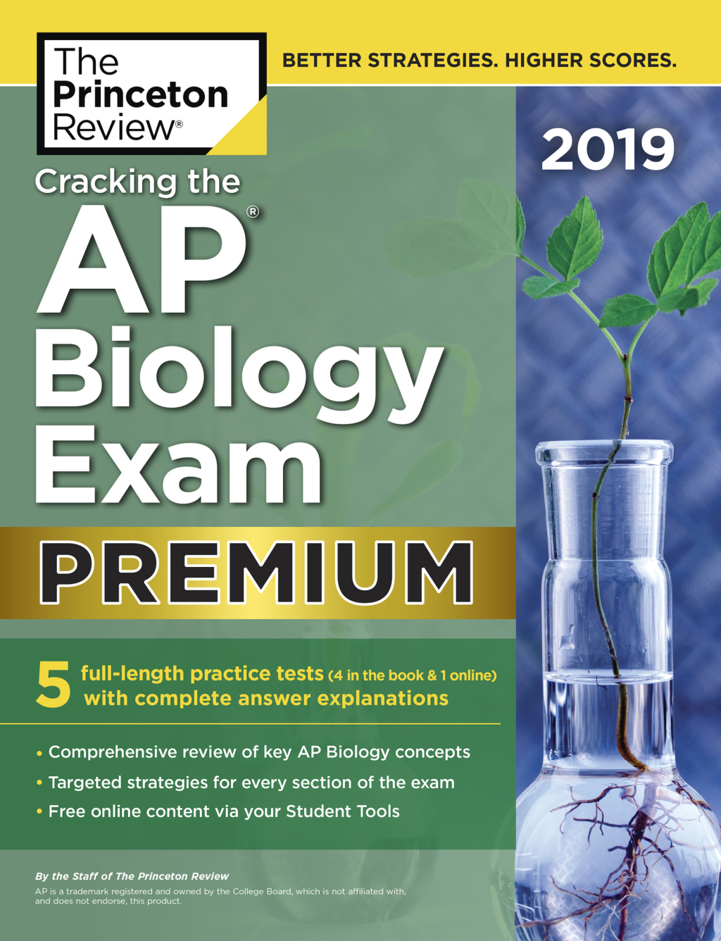 Cracking the AP Biology Exam 2019, Premium Edition 5 Practice Tests + Complete Content Review - (PDF/EPUB Version)