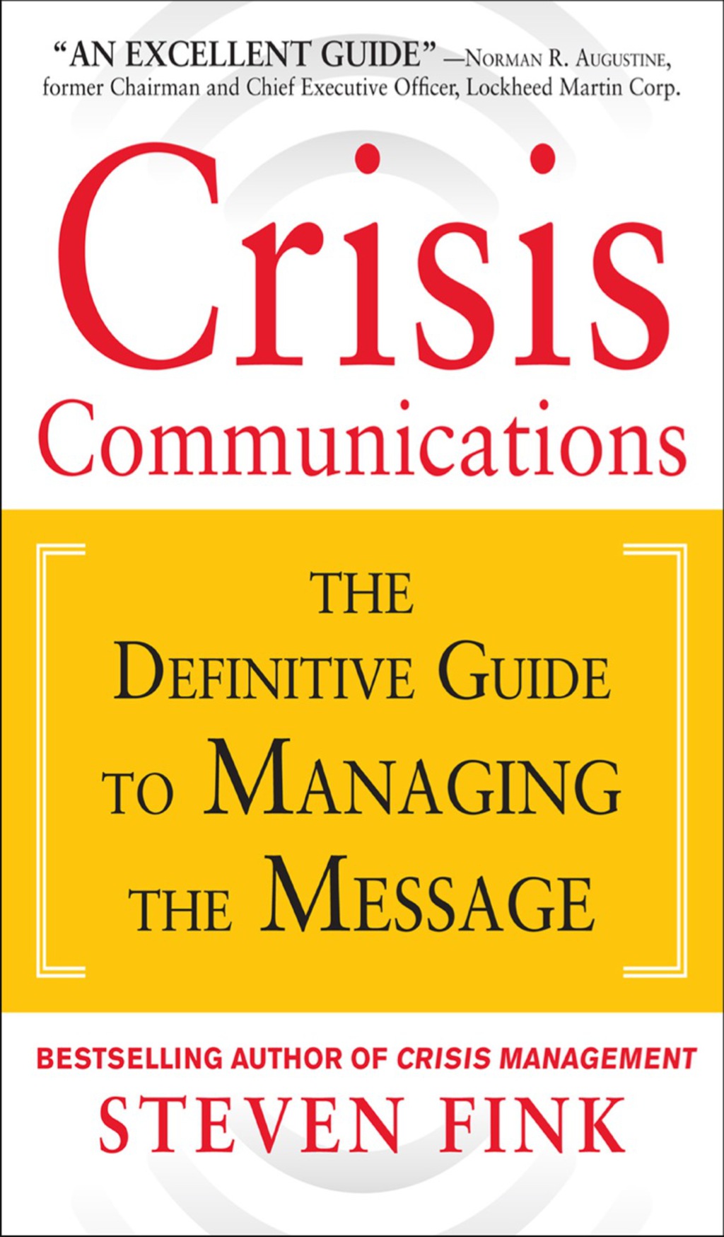 Crisis Communication (PB) 1st Edition - (PDF/EPUB Version)