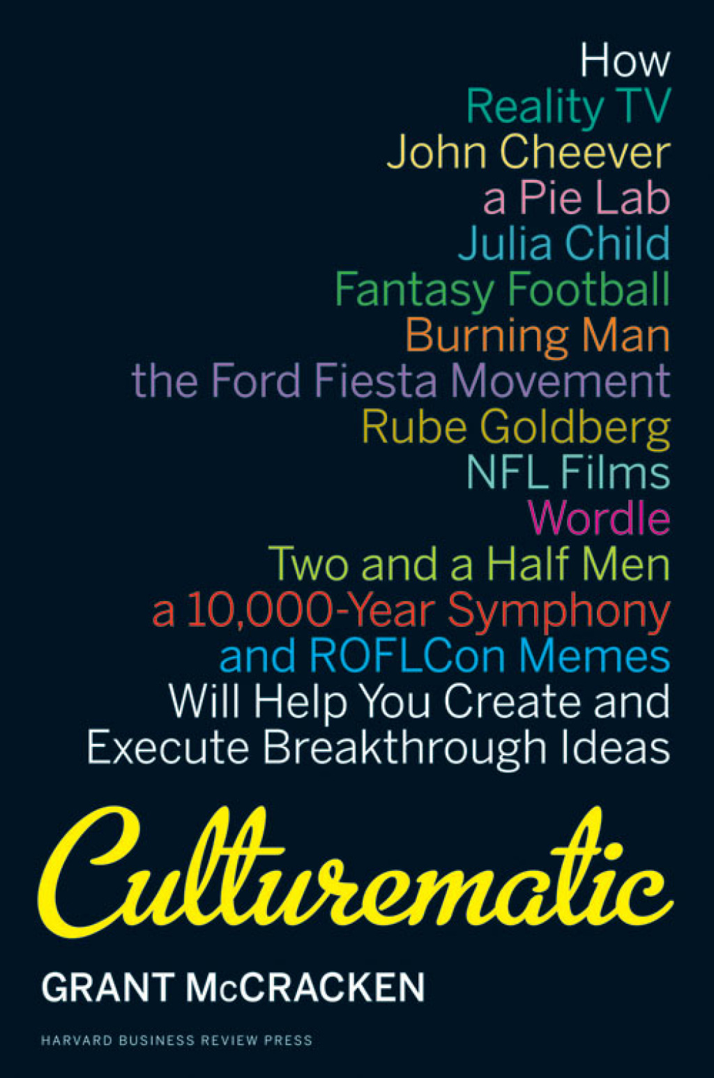 Culturematic How Reality TV, John Cheever, a Pie Lab, Julia Child, Fantasy Football . . . Will Help You Create and Execute Breakthrough Ideas - (PDF/EPUB Version)