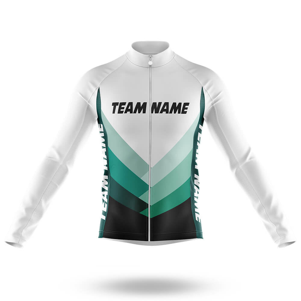 Custom Team Name M12 - Men's Cycling Long Sleeve Jersey