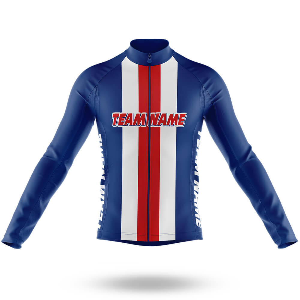 Custom Team Name M19 - Men's Cycling Long Sleeve Jersey