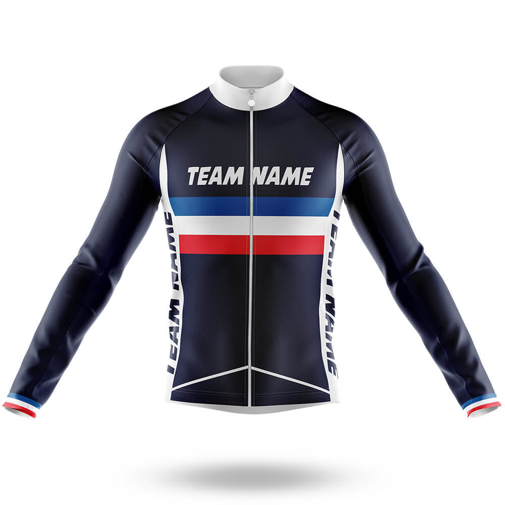 Custom Team Name M21 - Men's Cycling Long Sleeve Jersey
