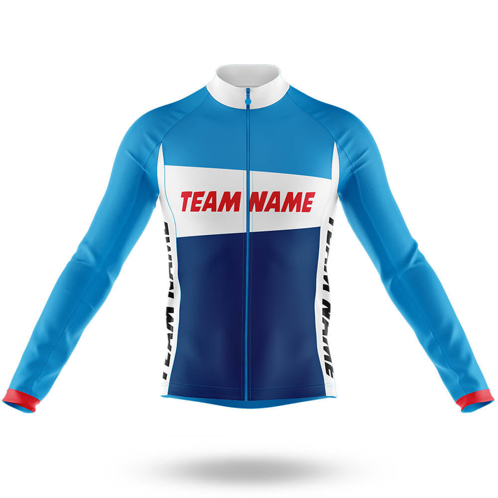 Custom Team Name M25 - Men's Cycling Long Sleeve Jersey