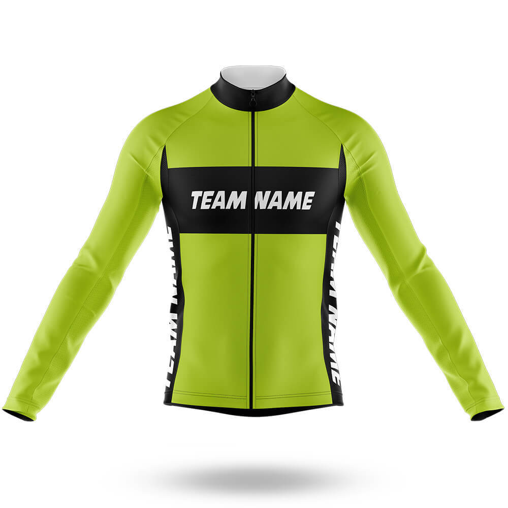 Custom Team Name M27 - Men's Cycling Long Sleeve Jersey