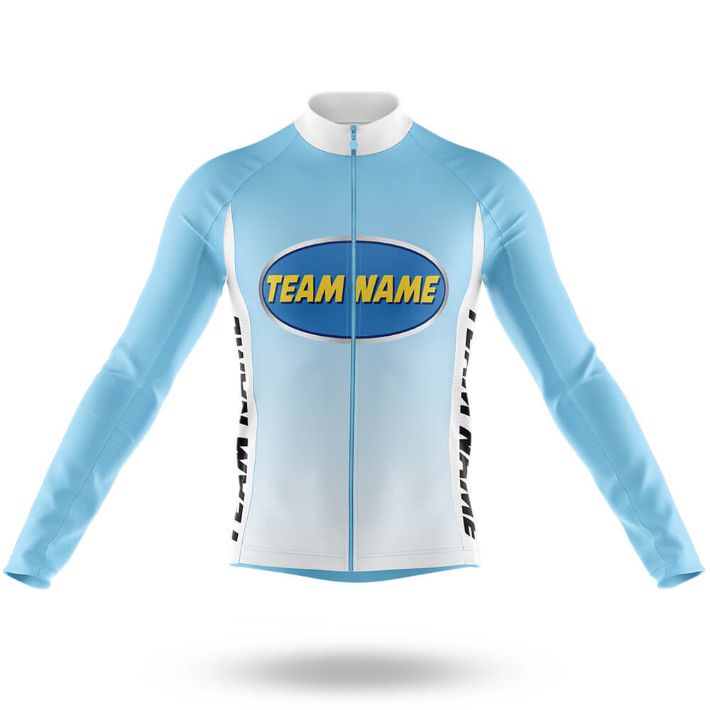 Custom Team Name M28 - Men's Cycling Long Sleeve Jersey
