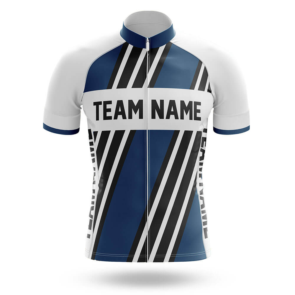 Custom Team Name M5 Navy - Men's Cycling Jersey Only