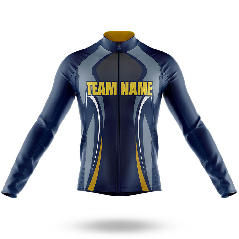 Custom Team Name S21 - Men's Cycling Long Sleeve Jersey