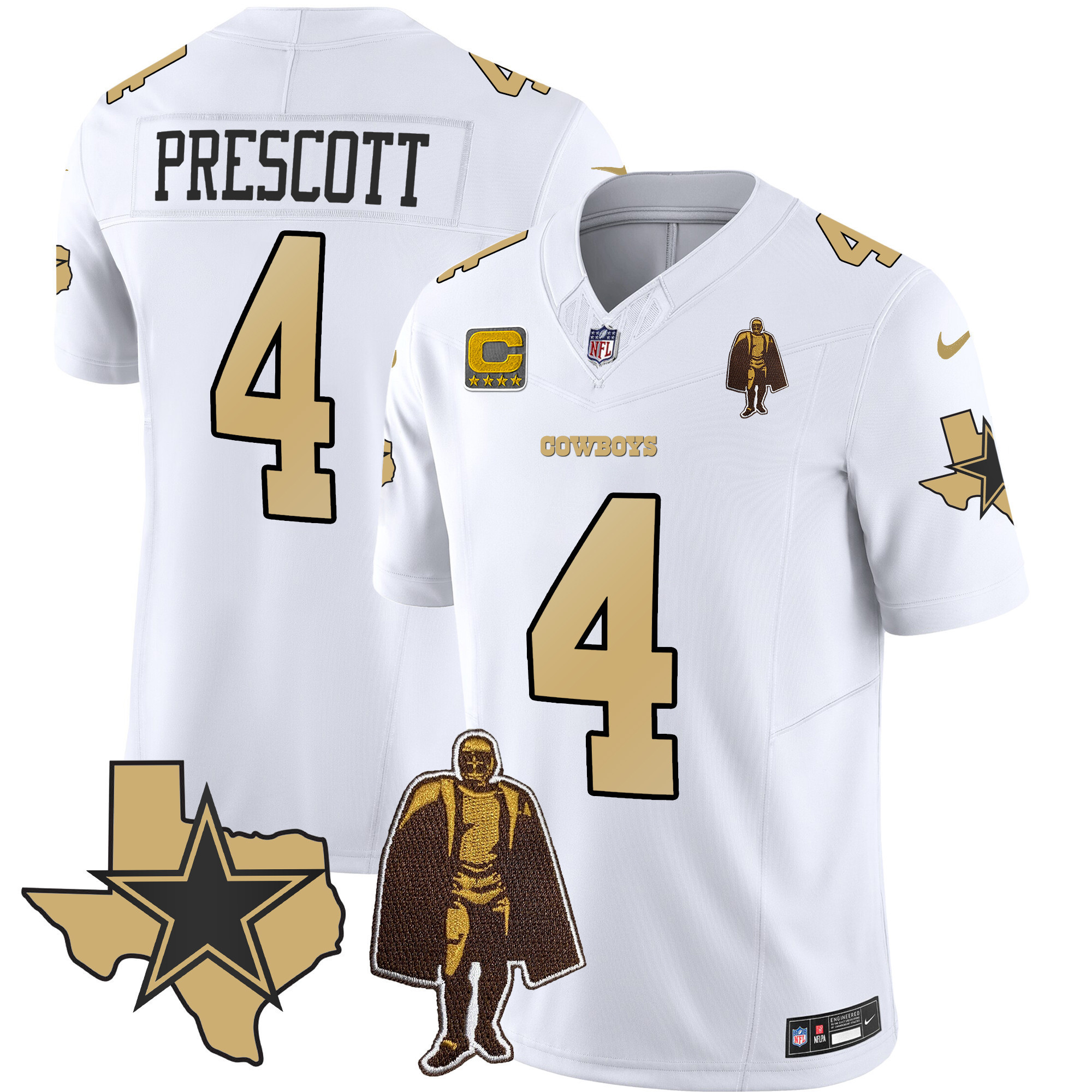 Dak Prescott Men's Dallas Cowboys Special Vapor Limited White Jersey - All Stitched