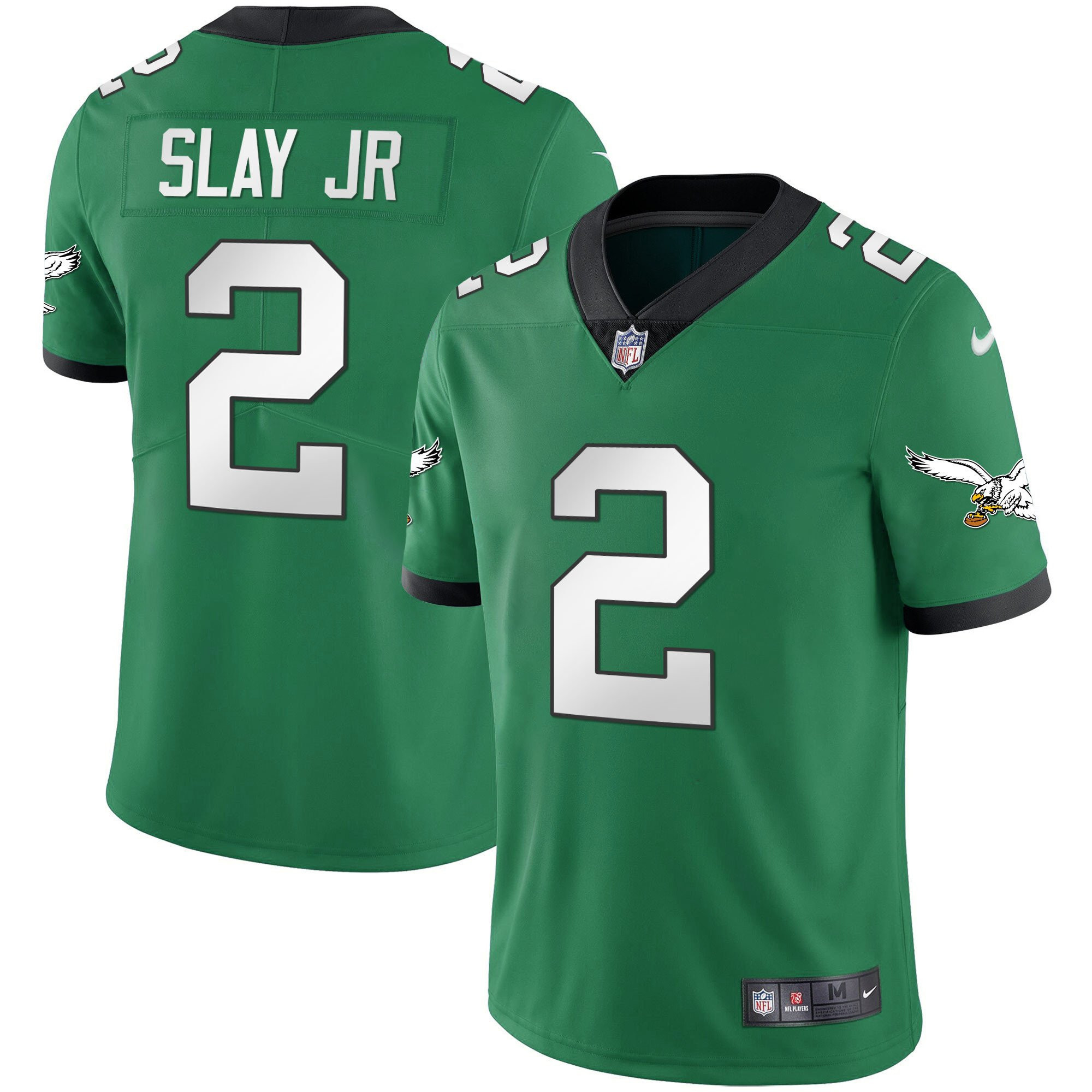 Darius Slay Jr. Men's Philadelphia Eagles Kelly Green Gold Green Limited Jersey - All Stitched