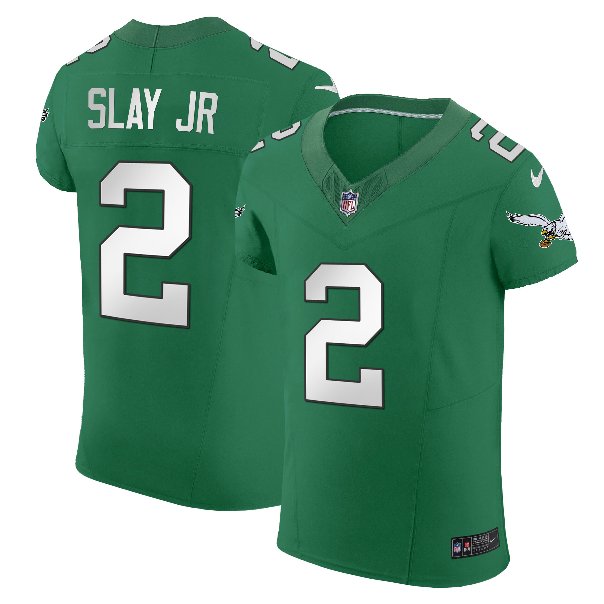 Darius Slay Jr. Men's Philadelphia Eagles Kelly Green Vapor Elite Kelly Green Jersey - All Stitched