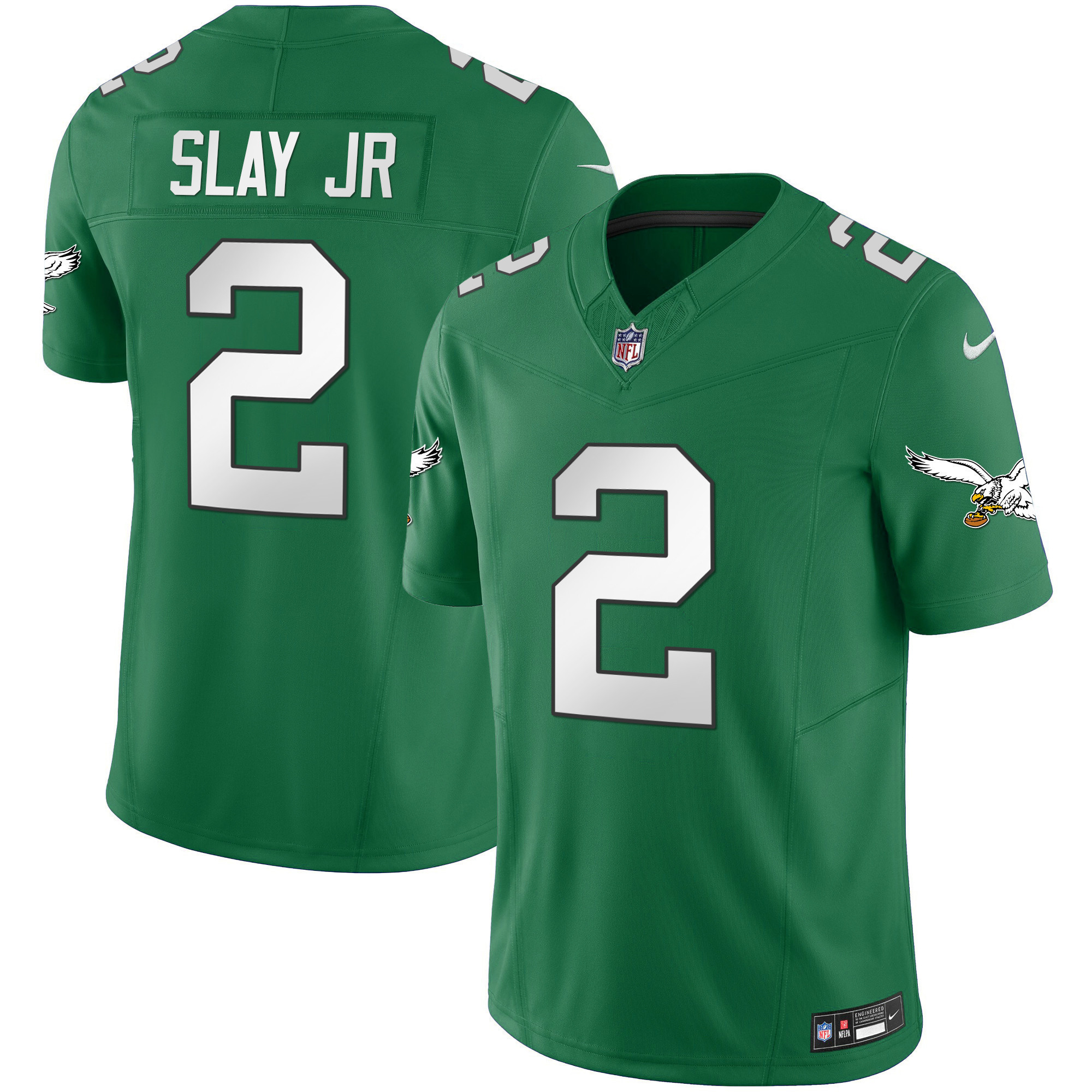 Darius Slay Jr. Men's Philadelphia Eagles Kelly Green Vapor Limited Kelly Green Jersey - All Stitched