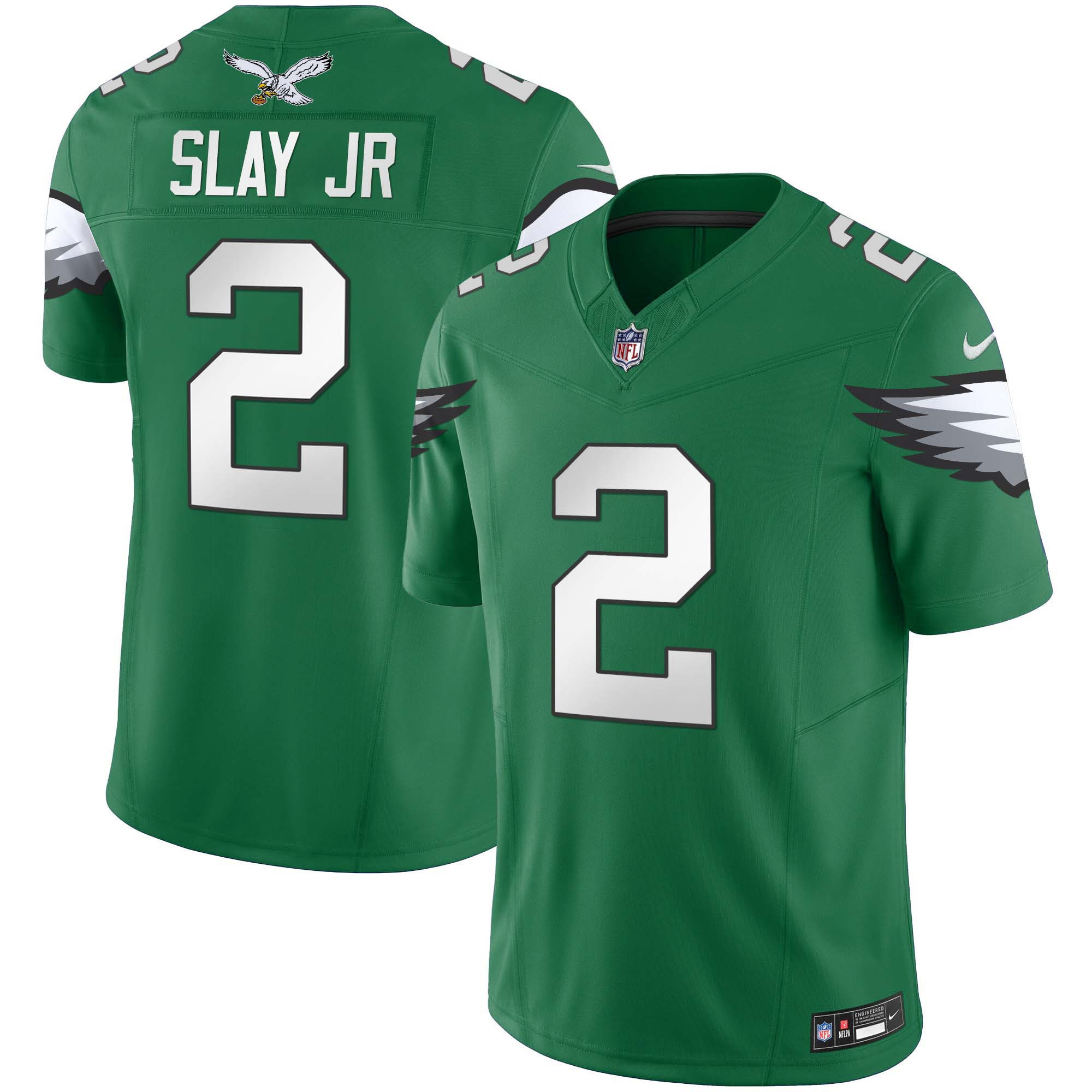 Darius Slay Jr. Men's Philadelphia Eagles Kelly Green Vapor Limited Kelly Green Jersey - All Stitched