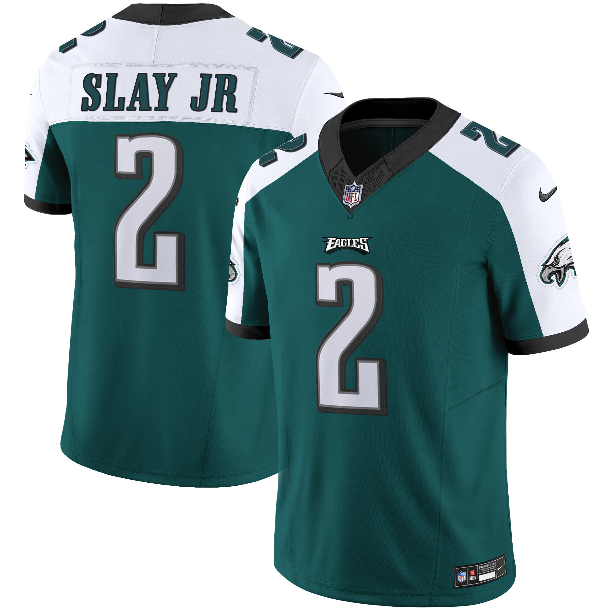 Darius Slay Jr. Men's Philadelphia Eagles Vapor Limited Midnight Alternate Jersey - All Stitched