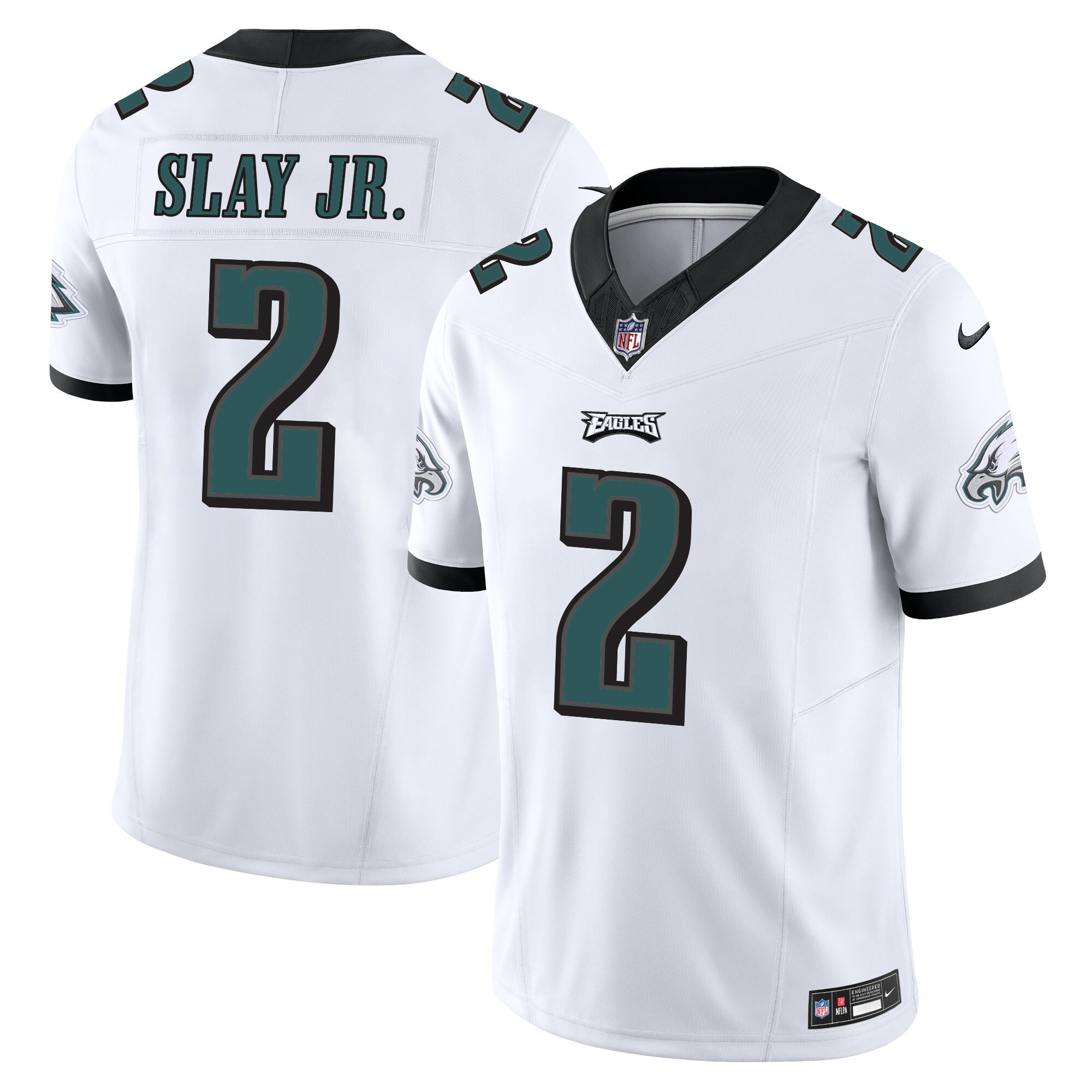 Darius Slay Jr. Men's Philadelphia Eagles Vapor Limited White Jersey - All Stitched