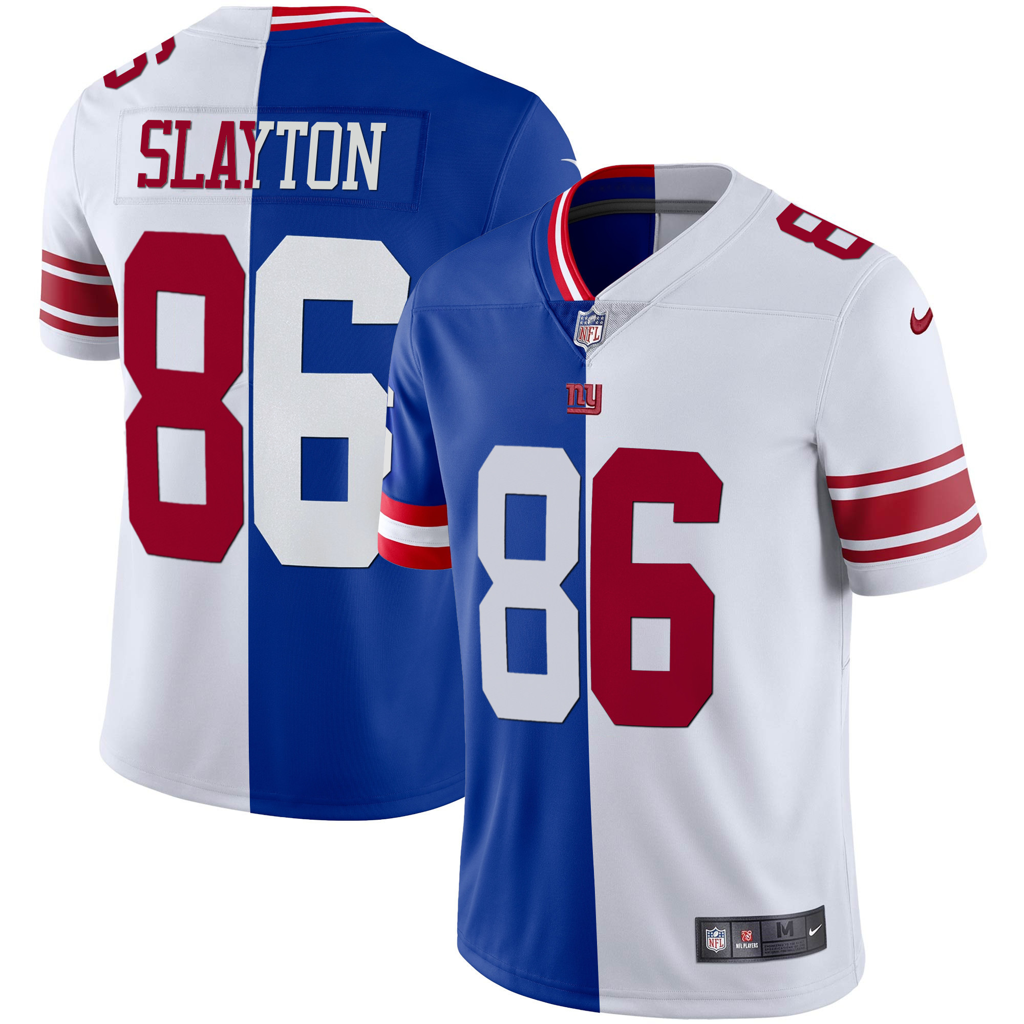 Darius Slayton Men's New York Giants Vapor Gold Split Jersey - All Stitched
