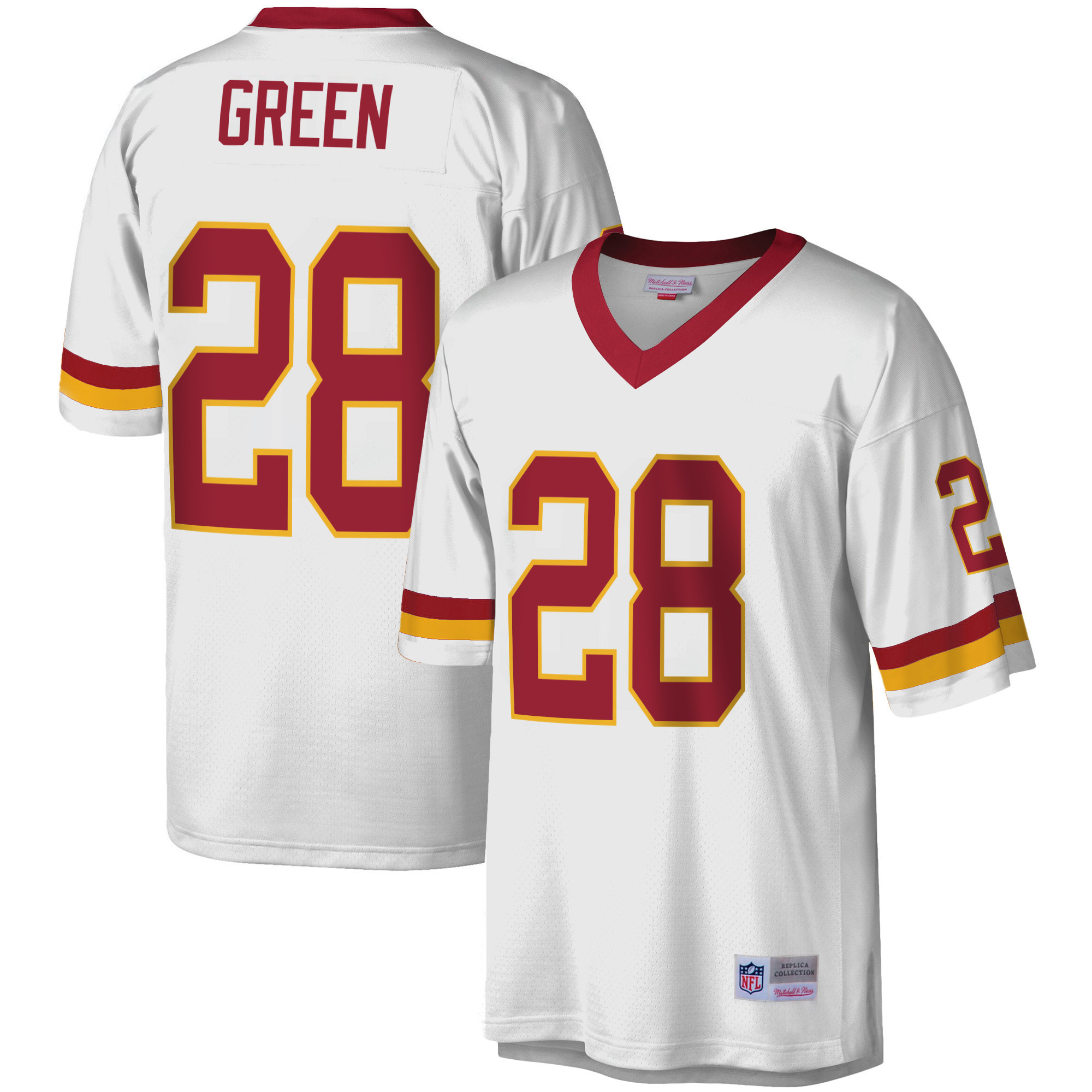 Darrell Green Men's Washington Commanders Big & Tall Legacy White Jersey - All Stitched