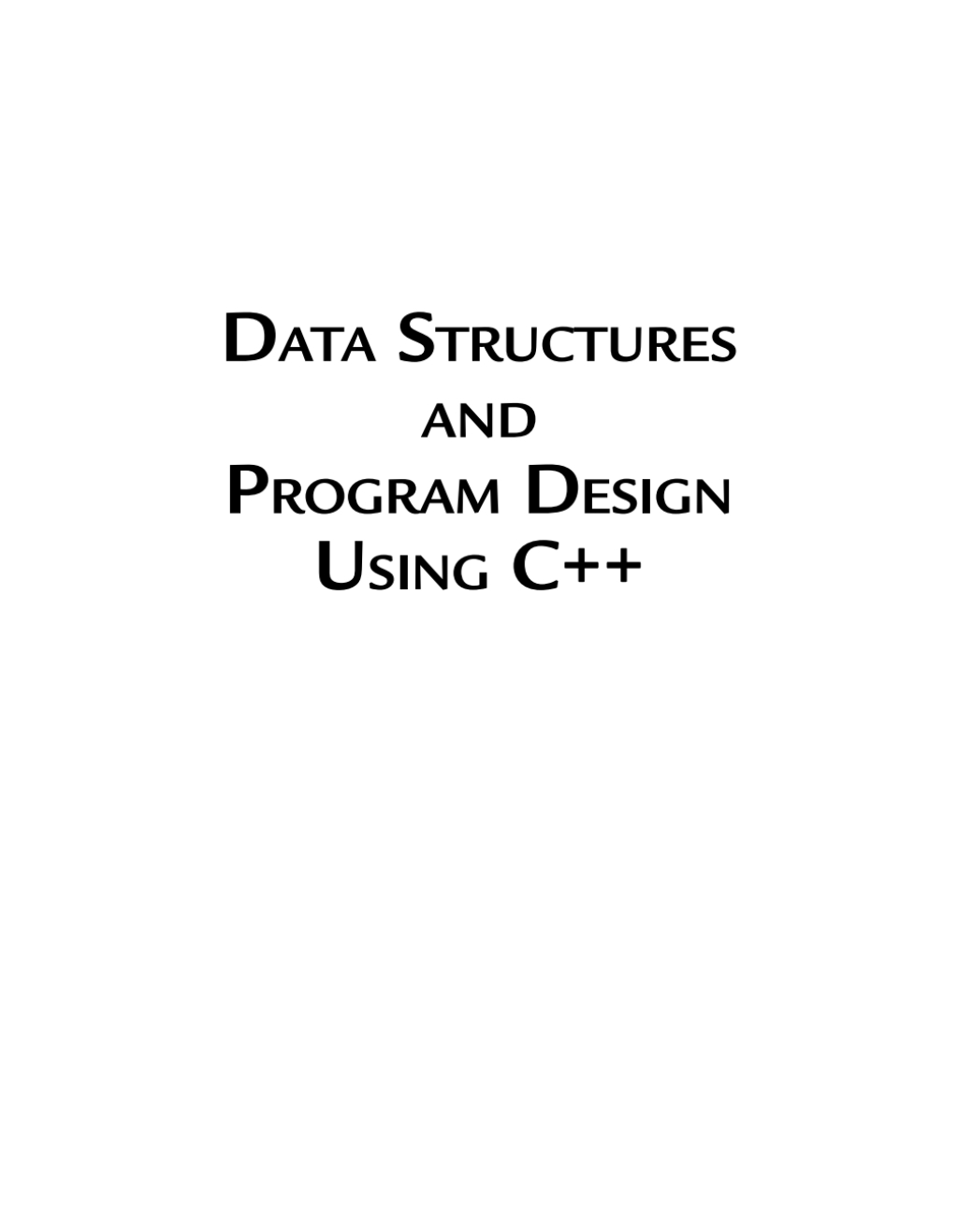 Data Structures and Algorithms in C++ Pocket Primer 1st Edition â€“ PDF ...