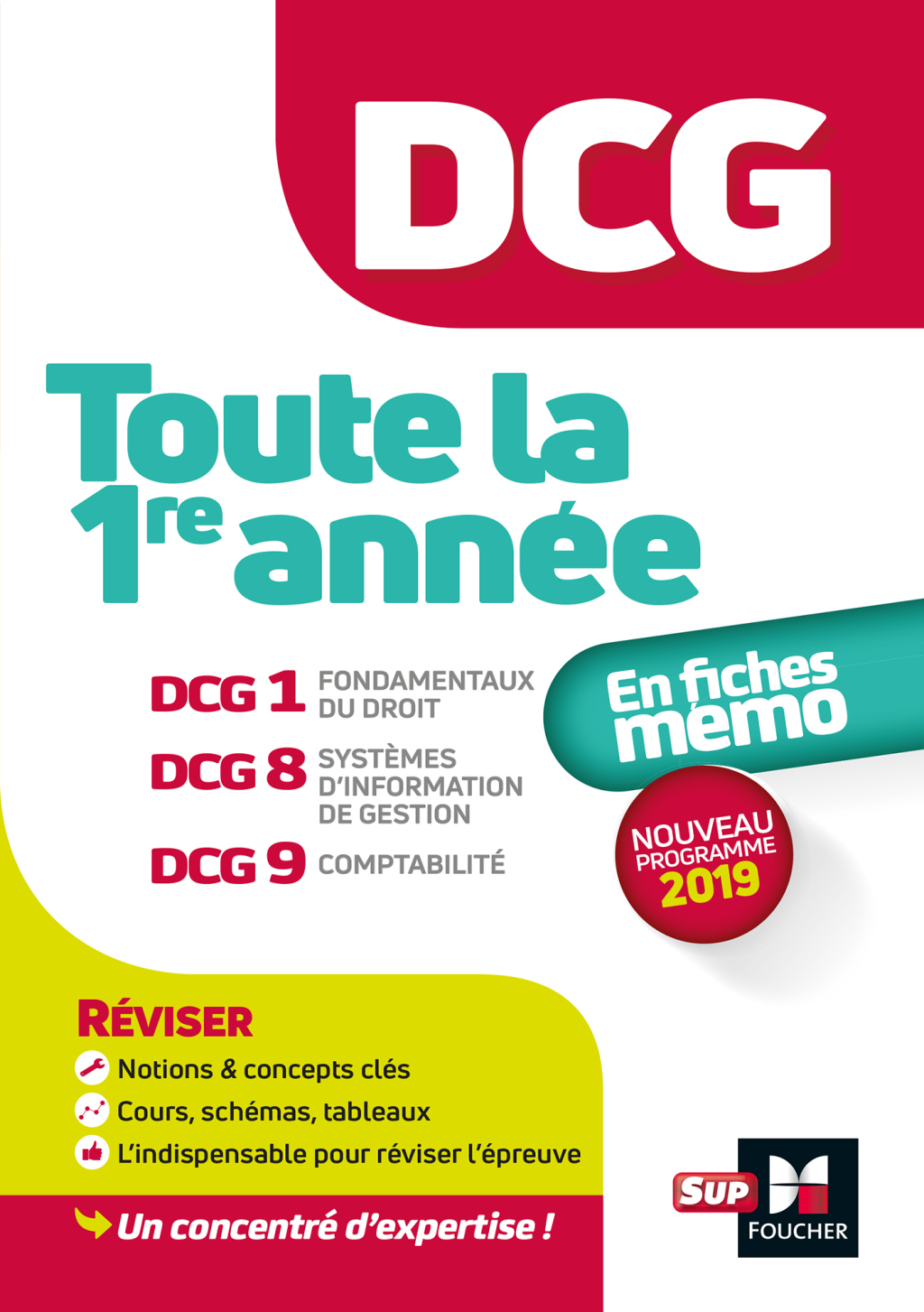 DCG : Toute la 1Ã¨re annÃ©e du DCG 1, 8, 9 en fiches - RÃ©vision - (PDF/EPUB Version)