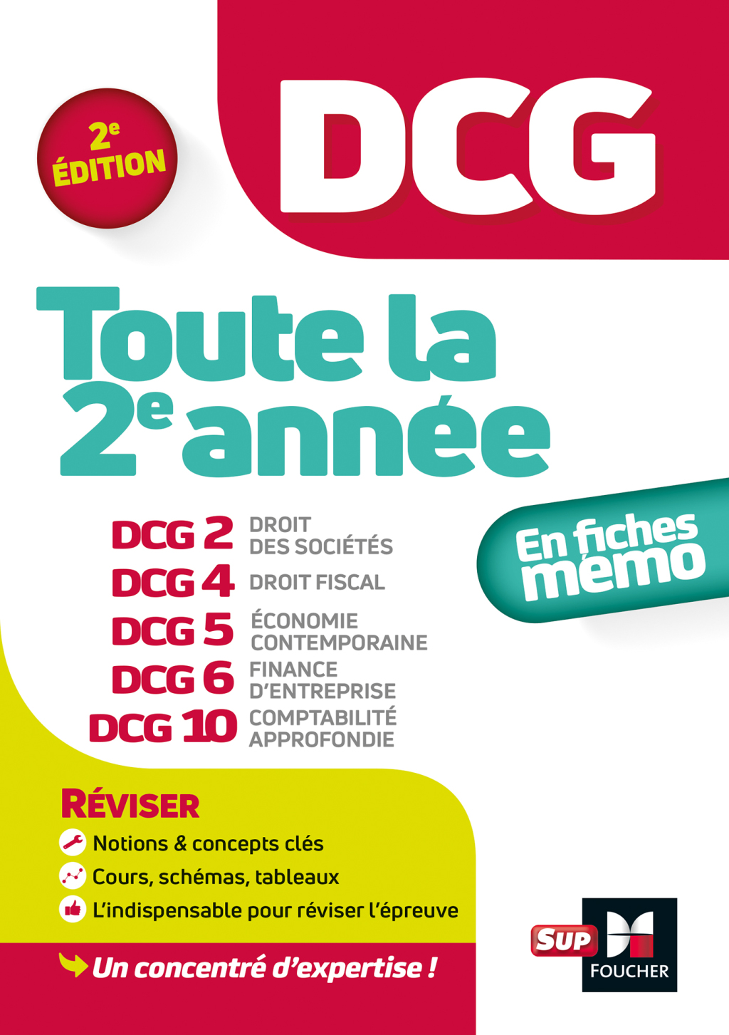 DCG : Toute la 2e annÃ©e du DCG 2, 4, 5, 6, 10 en fiches - RÃ©vision - (PDF/EPUB Version)