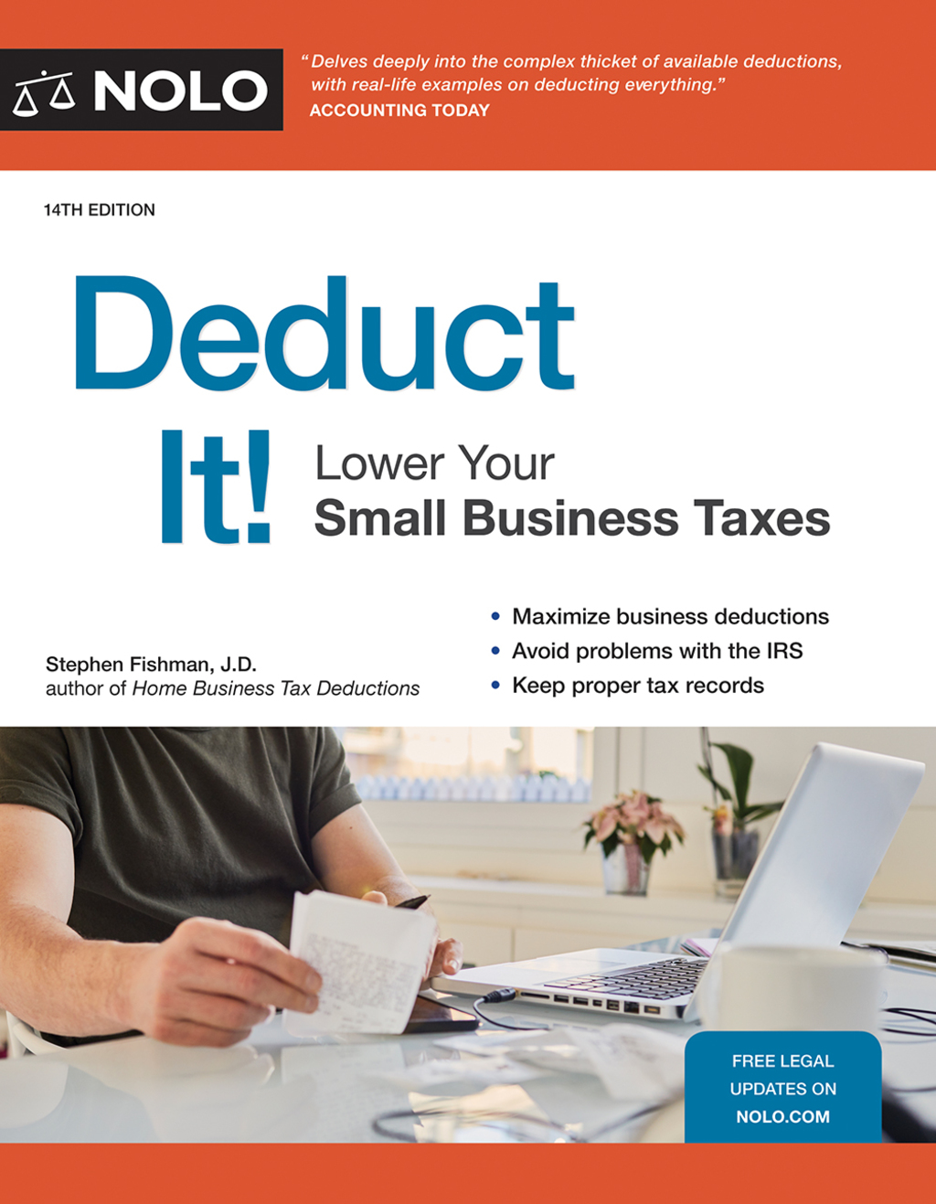 Deduct It! Lower Your Small Business Taxes 14th Edition - (PDF/EPUB Version)