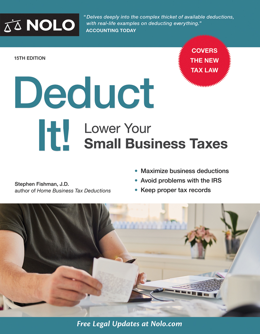 Deduct It! Lower Your Small Business Taxes 15th Edition - (PDF/EPUB Version)