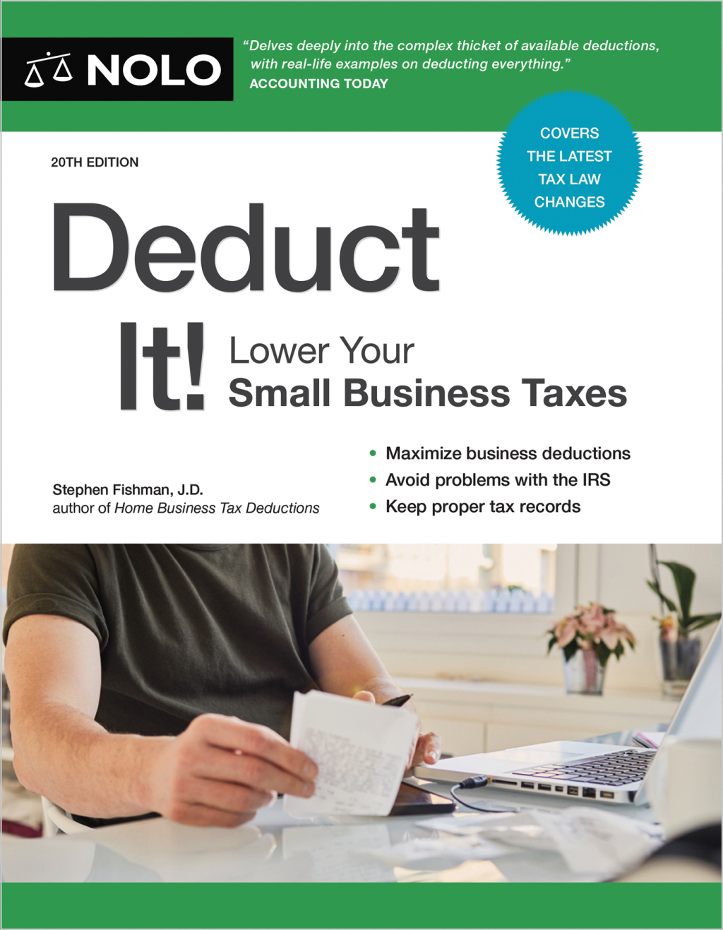 Deduct It! Lower Your Small Business Taxes 20th Edition - (PDF/EPUB Version)