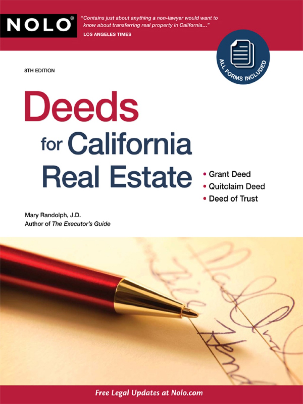 Deeds for California Real Estate 8th Edition - (PDF/EPUB Version)